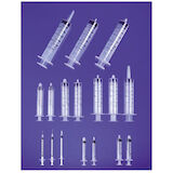 30-35cc Luer Slip Eccentric Syringe Only, with Cap